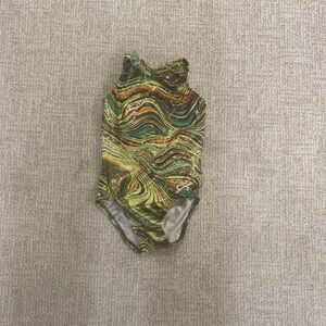 Colorful Swirl Patterned leotard